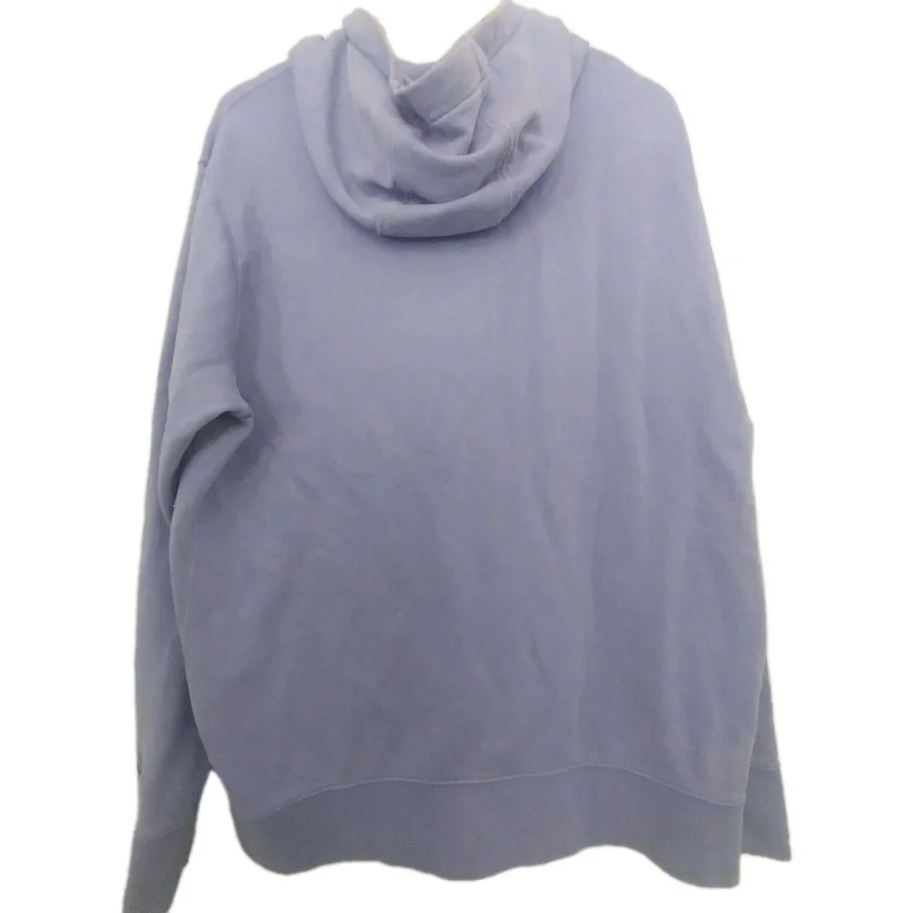 Nike Mens Lavender Hoodie Fleece Just Do It Size L Hooded Sweatshirt